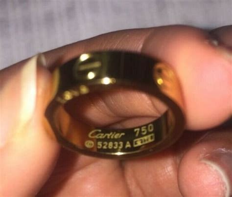 cartier ring fake|cartier ring 750 52833a 1t0.